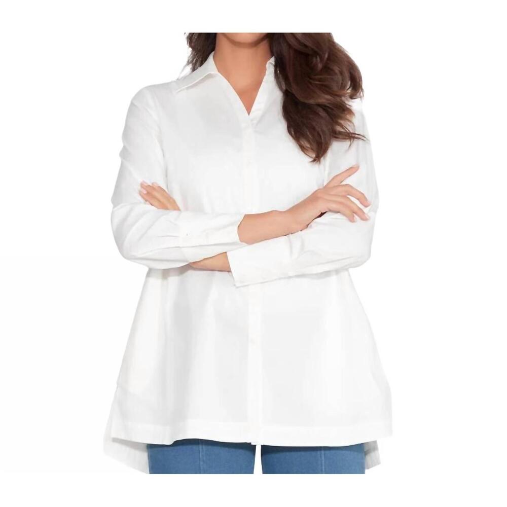 NEW STELLA CARAKASI wish list shirt in soft white